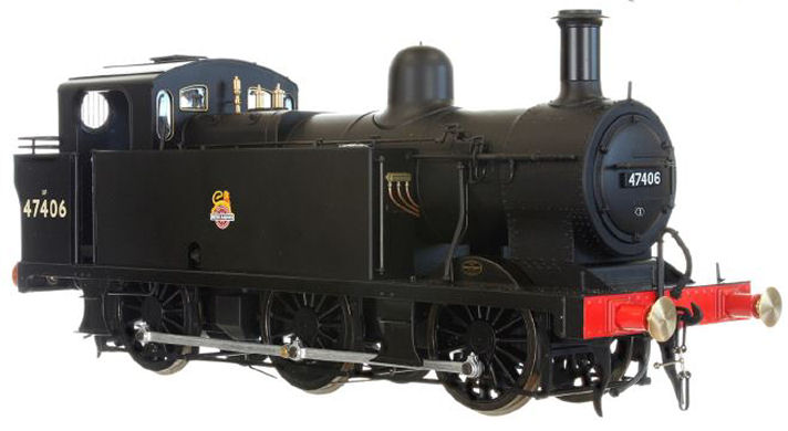 7S-026-010 3F Jinty BR early no. 47406 (image for) 7S-026-010 3F Jinty BR early no. 47406