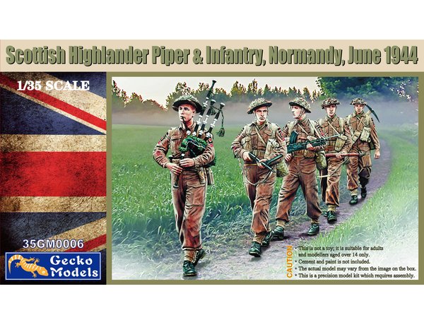 Scottish Highland Piper & Infantry (image for) Scottish Highland Piper & Infantry