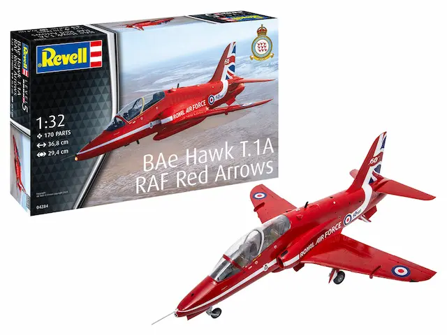04284 BAE Systems Hawk T.1A "Red Arrows" (image for) 04284 BAE Systems Hawk T.1A "Red Arrows"