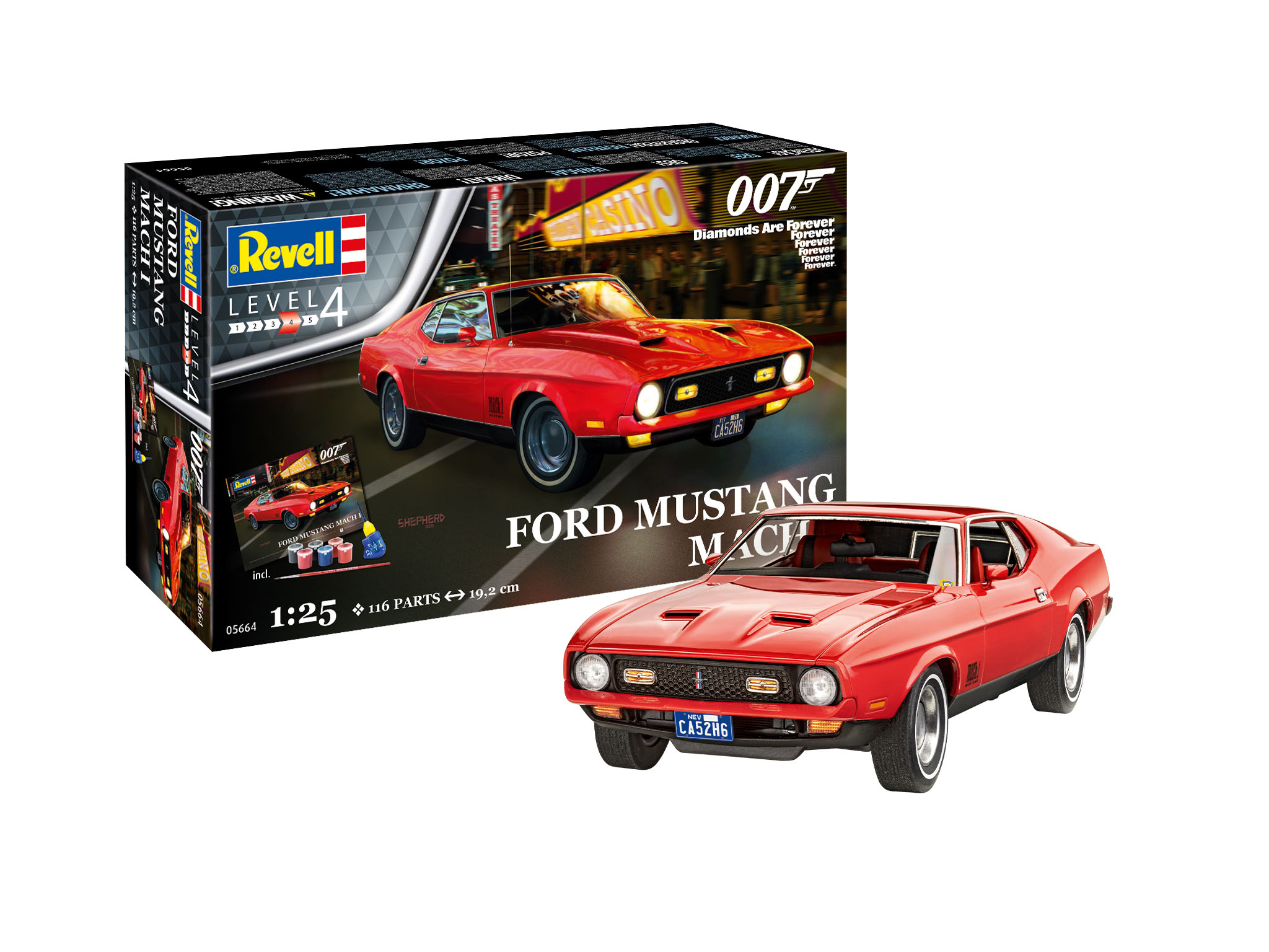 05664 Gift Set - Ford Mustang Mach 1 "Diamonds Are Forever (image for) 05664 Gift Set - Ford Mustang Mach 1 "Diamonds Are Forever