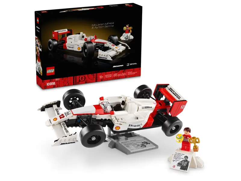 10330 McLaren MP4/4 & Ayrton Senna (image for) 10330 McLaren MP4/4 & Ayrton Senna