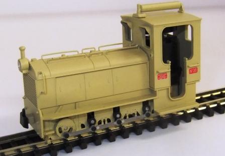 1054 Schneider Locotracteur Sand livery (image for) 1054 Schneider Locotracteur Sand livery