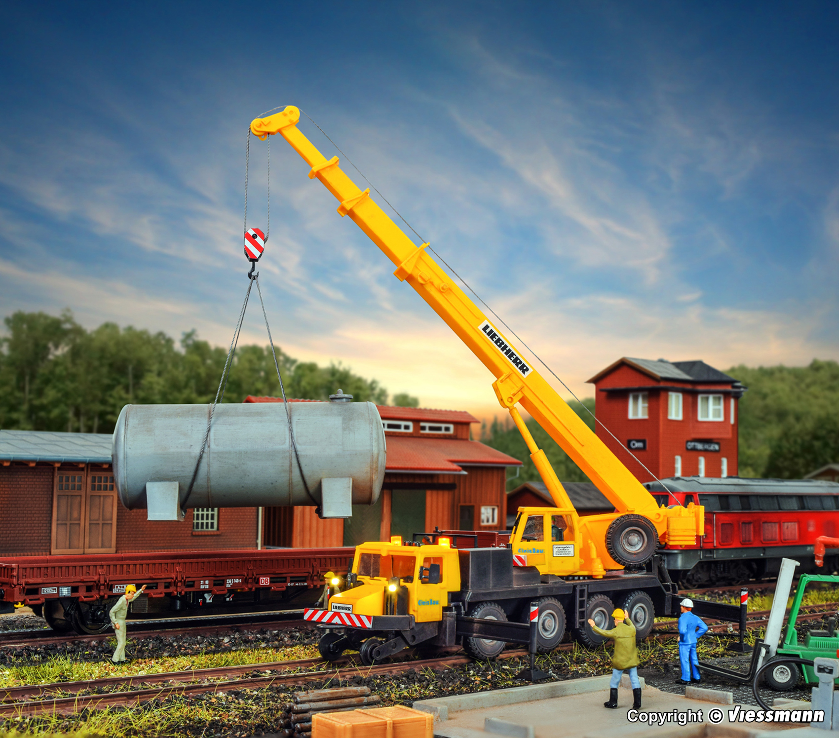 10558 Two-way mobile crane LTM 1050-4,with LED lighting (image for) 10558 Two-way mobile crane LTM 1050-4,with LED lighting