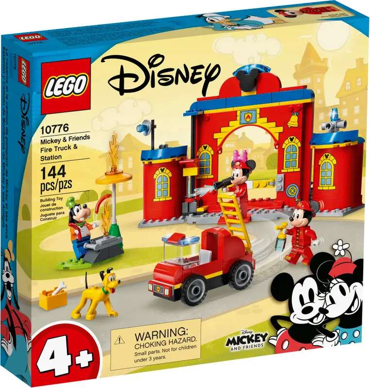 10776 Mickey & Friends Fire Truck & Station (image for) 10776 Mickey & Friends Fire Truck & Station