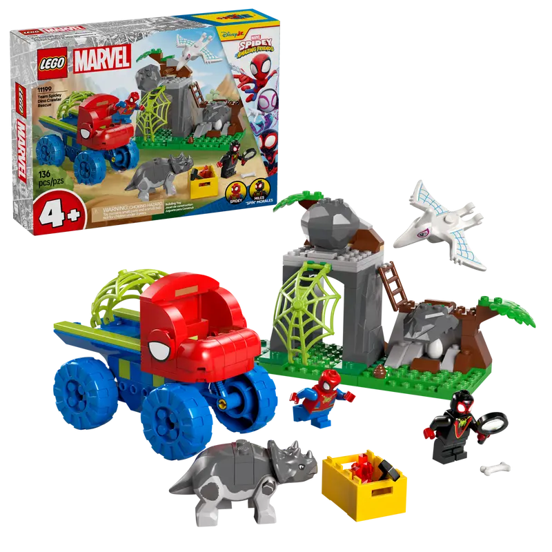 11199 Team Spidey Dino Crawler Rescue (image for) 11199 Team Spidey Dino Crawler Rescue