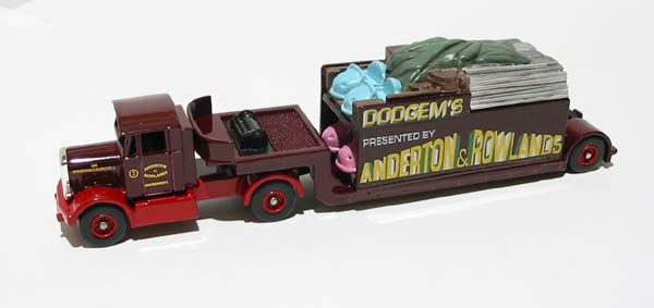 DG112003 Scammell tractor with articulated low loader (image for) DG112003 Scammell tractor with articulated low loader