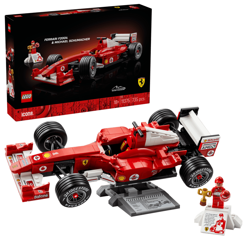 11375 Ferrari F2004 & Michael Schumacher (image for) 11375 Ferrari F2004 & Michael Schumacher