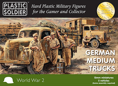 WW2V15026 German medium trucks (image for) WW2V15026 German medium trucks