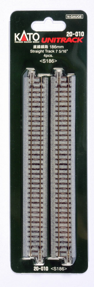 20-010 186mm Straight Track (image for) 20-010 186mm Straight Track