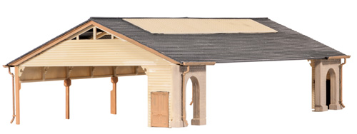 207 N GAUGE GWR Station Train Shed (image for) 207 N GAUGE GWR Station Train Shed