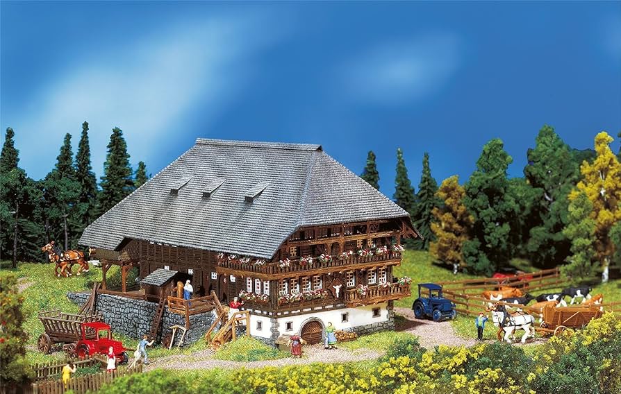 232258 Black Forest farmyard (image for) 232258 Black Forest farmyard