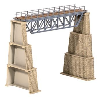 240 N GAUGE Steel Truss Bridge, With Stone Piers (image for) 240 N GAUGE Steel Truss Bridge, With Stone Piers
