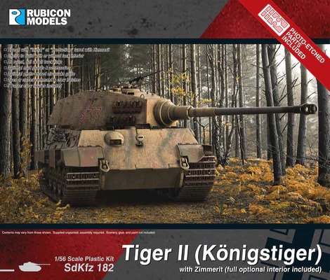 280100 - King Tiger with Zimmerit (image for) 280100 - King Tiger with Zimmerit