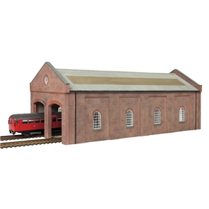 44-0183 Electric Train Depot White (image for) 44-0183 Electric Train Depot White