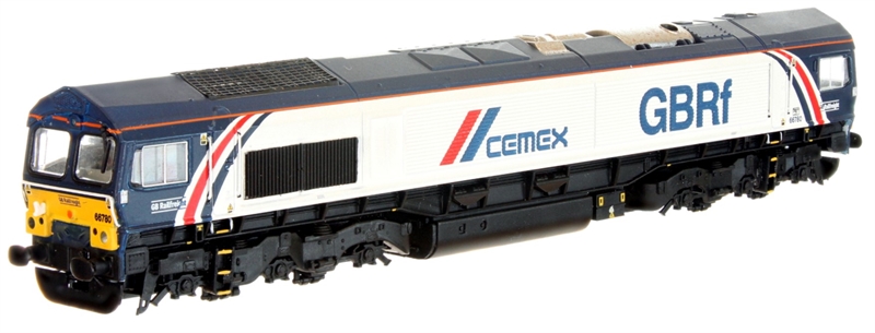 2D-007-014 Dapol Class 66 66780 GBRf Cemex (image for) 2D-007-014 Dapol Class 66 66780 GBRf Cemex