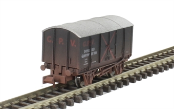 2F-013-026 4-wheel Gunpowder van in SR Improvised - 59065 wthd (image for) 2F-013-026 4-wheel Gunpowder van in SR Improvised - 59065 wthd