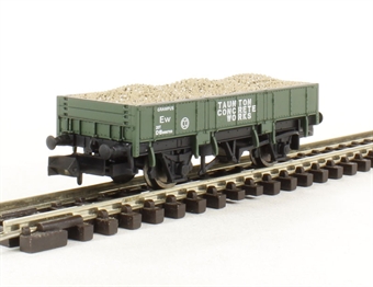 2F-060-007 Grampus engineers open wagon "Taunton Concrete" (image for) 2F-060-007 Grampus engineers open wagon "Taunton Concrete"