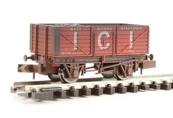 2F-071-013 7-plank open wagon "ICI" - 326 - weathered (image for) 2F-071-013 7-plank open wagon "ICI" - 326 - weathered