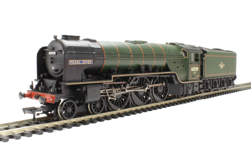 31-528A Class A2 4-6-2 60529 "Pearl Diver" in BR lined green (image for) 31-528A Class A2 4-6-2 60529 "Pearl Diver" in BR lined green