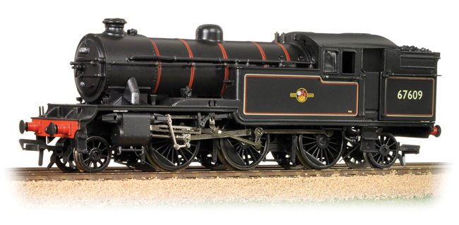 31-614 Class V3 2-6-2T 67646 in BR lined black (image for) 31-614 Class V3 2-6-2T 67646 in BR lined black