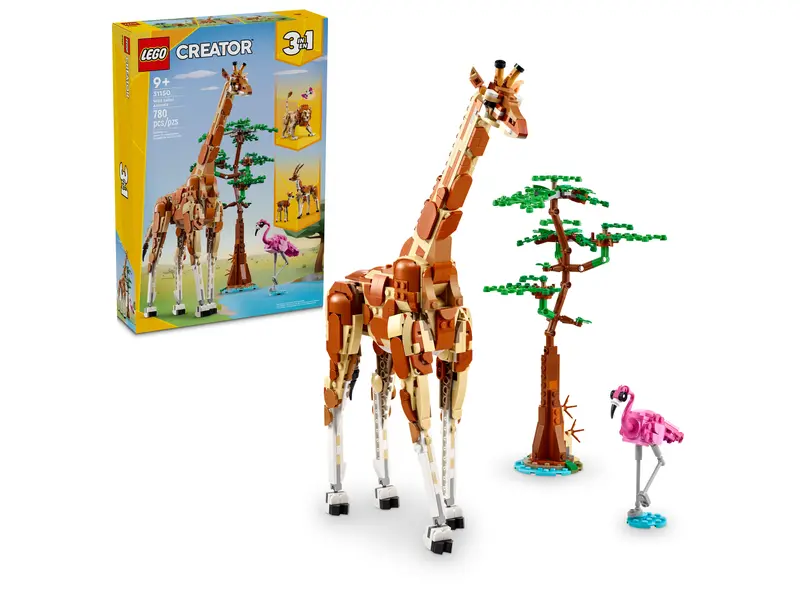 31150 Wild Safari Animals (image for) 31150 Wild Safari Animals