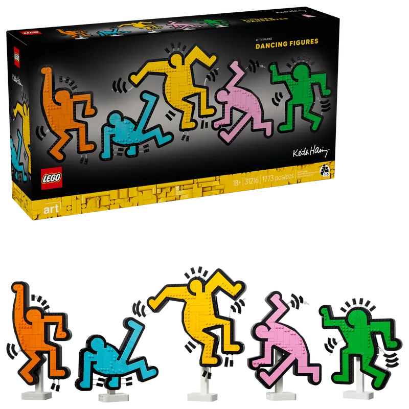 31216 Keith Haring – Dancing Figures (image for) 31216 Keith Haring – Dancing Figures