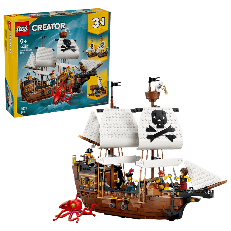 31387 Iconic Pirate Ship (image for) 31387 Iconic Pirate Ship