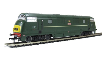 32-051DCSH Class 42 Warship D867 'Zenith' in BR Green DCC fitted (image for) 32-051DCSH Class 42 Warship D867 'Zenith' in BR Green DCC fitted