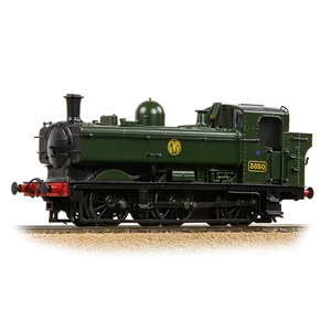 32-198 GWR 8750 Pannier Tank 3650 GWR Green (Shirtbutton) (image for) 32-198 GWR 8750 Pannier Tank 3650 GWR Green (Shirtbutton)