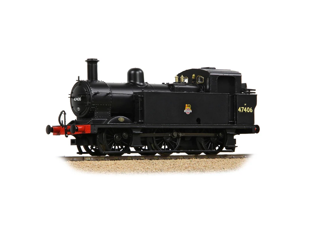 32-231B Bachmann LMS Fowler 3F (Jinty) 47406 BR Black (image for) 32-231B Bachmann LMS Fowler 3F (Jinty) 47406 BR Black