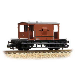 377-525F BR 20T Brake Van BR Bauxite (Early) (image for) 377-525F BR 20T Brake Van BR Bauxite (Early)