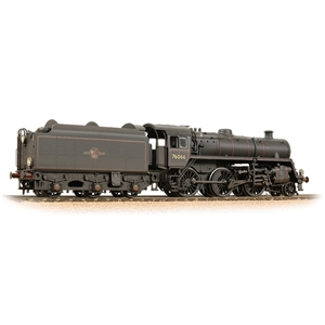 32-956 BR Standard 4MT with BR1B Tender 76066 weathered (image for) 32-956 BR Standard 4MT with BR1B Tender 76066 weathered
