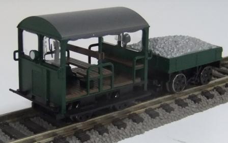32-994 Wickham trolley BR Green (image for) 32-994 Wickham trolley BR Green