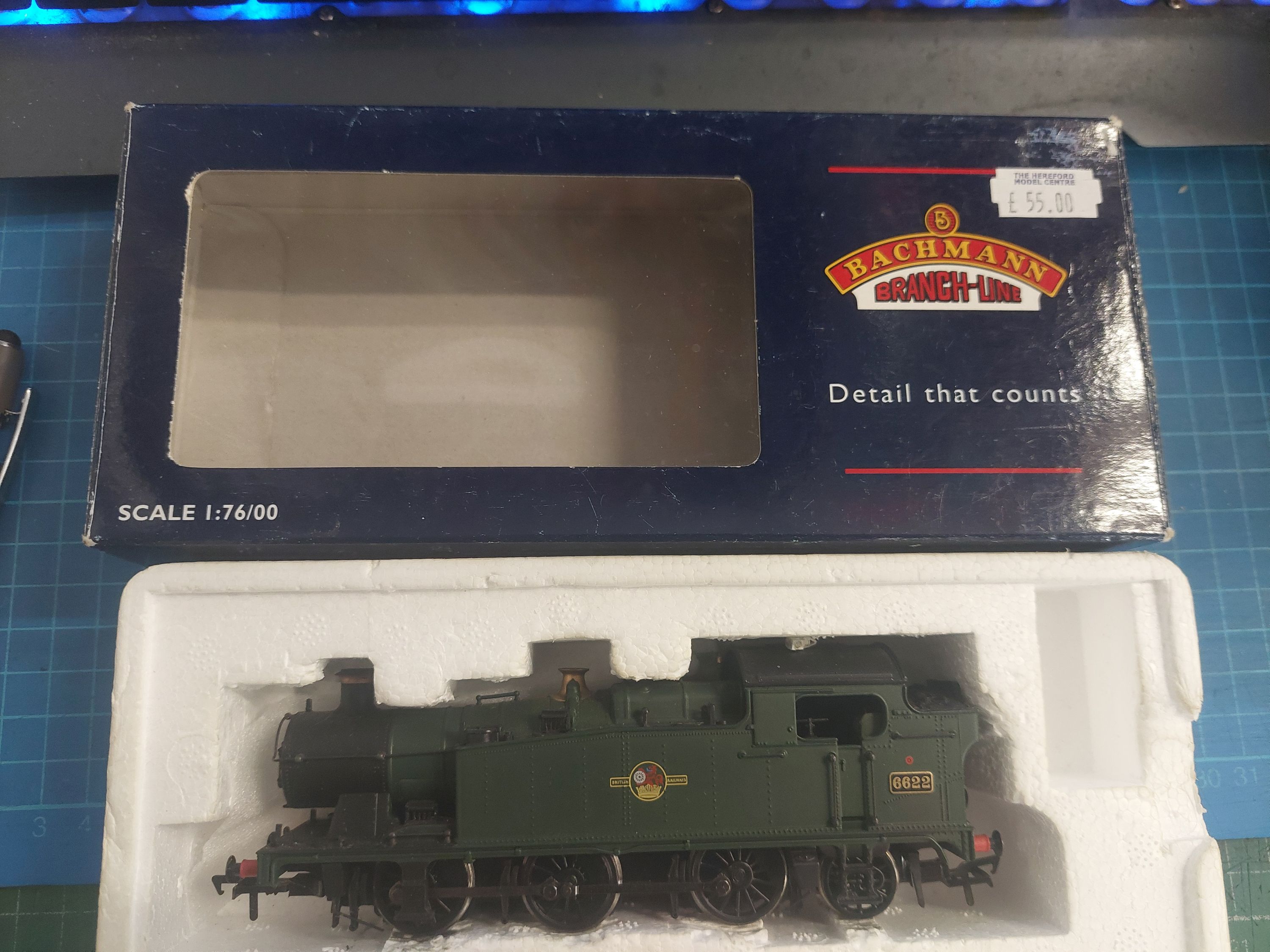 30-015SH Loco Class 56xx 0-6-2T 6622 in BR Green from set (image for) 30-015SH Loco Class 56xx 0-6-2T 6622 in BR Green from set
