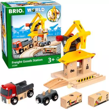33280 BRIO World Freight Goods Station (image for) 33280 BRIO World Freight Goods Station