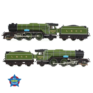 372-611 LNER V2 4843 'Kings Own Yorkshire Light Infantry' LNER (image for) 372-611 LNER V2 4843 'Kings Own Yorkshire Light Infantry' LNER