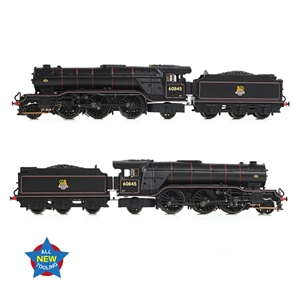 372-612 LNER V2 60845 BR Lined Black (Early Emblem) (image for) 372-612 LNER V2 60845 BR Lined Black (Early Emblem)