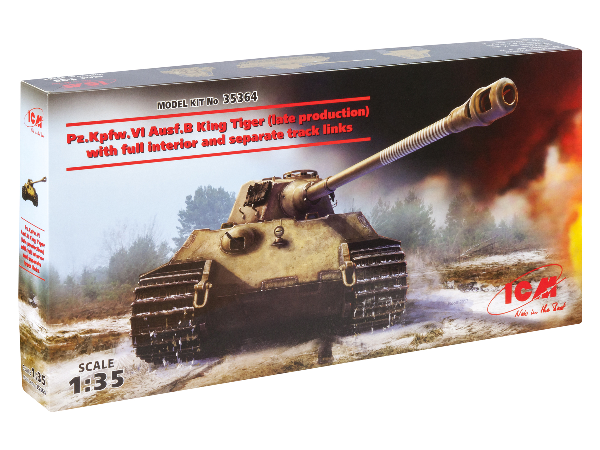 Pz.Kpfw.VI Ausf.B Tiger II with interior (image for) Pz.Kpfw.VI Ausf.B Tiger II with interior