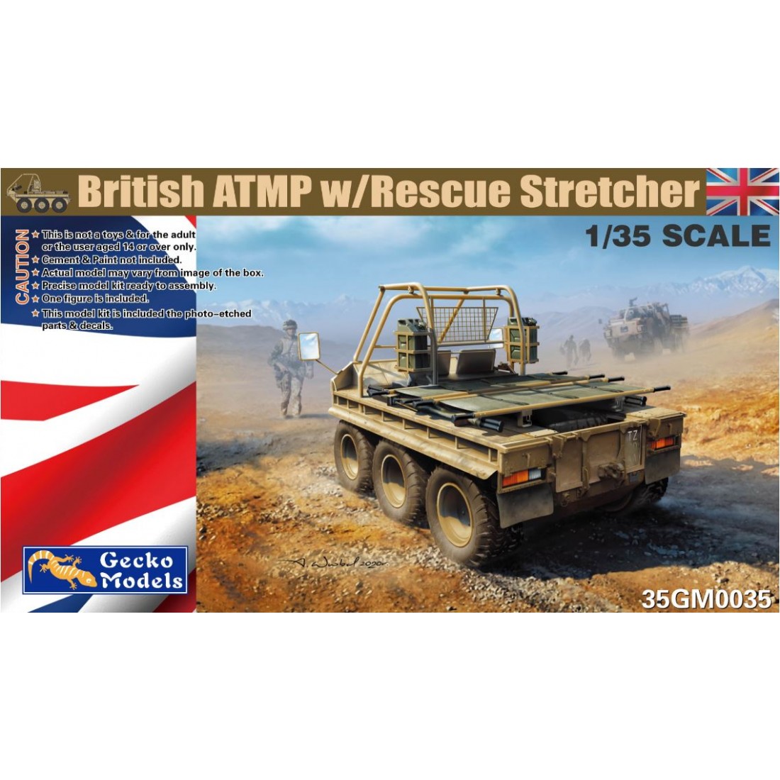 British ATMP w/Rescue Stretcher (image for) British ATMP w/Rescue Stretcher
