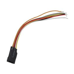 36-562 6 pin decoder socket with wiring harness x 3 (image for) 36-562 6 pin decoder socket with wiring harness x 3