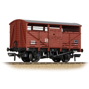 37-712D 8T Cattle Wagon BR Bauxite (Late) (image for) 37-712D 8T Cattle Wagon BR Bauxite (Late)