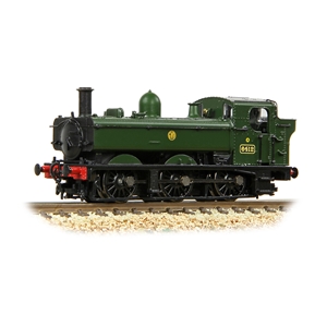 371-990 GWR 64XX Pannier Tank 6412 GWR Green (Shirtbutton) (image for) 371-990 GWR 64XX Pannier Tank 6412 GWR Green (Shirtbutton)