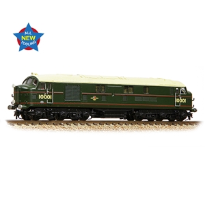 372-917 LMS 10001 BR Lined Green (Late Crest) (image for) 372-917 LMS 10001 BR Lined Green (Late Crest)