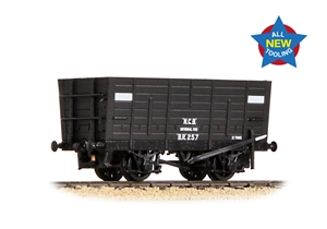 373-378 NER P7 Coal Hopper NCB Black (image for) 373-378 NER P7 Coal Hopper NCB Black