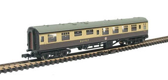 374-101SH Mk1 RMB mini buffet car in BR(WR) chocolate/cream (image for) 374-101SH Mk1 RMB mini buffet car in BR(WR) chocolate/cream