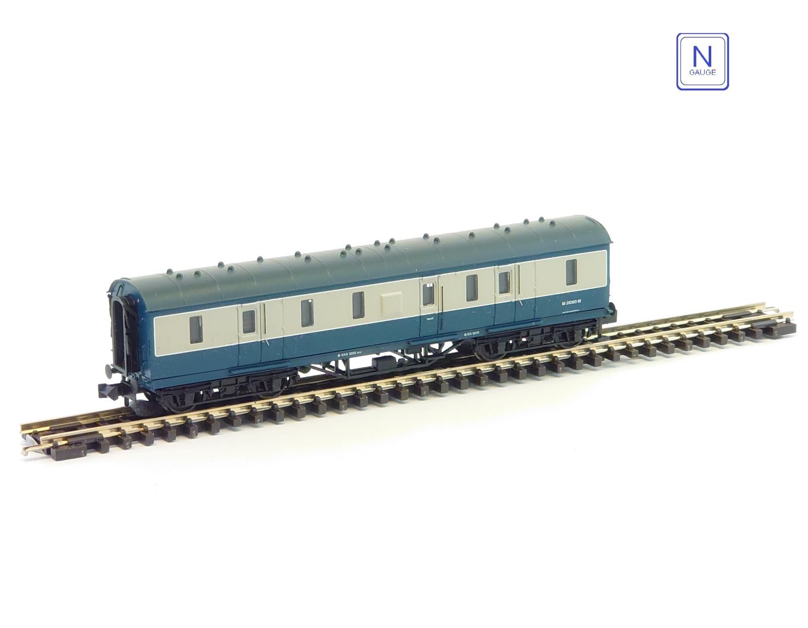 374-891 50ft Full Brake BR Blue Grey (image for) 374-891 50ft Full Brake BR Blue Grey
