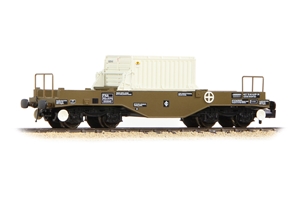 377-802A BR FNA Nuclear Flask Wagon with Sloping Floor (image for) 377-802A BR FNA Nuclear Flask Wagon with Sloping Floor