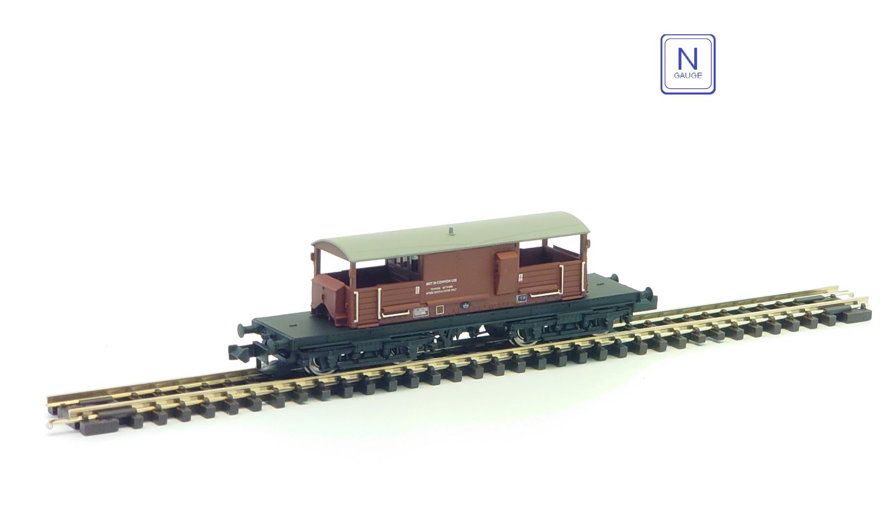 377-876 BR Queen Mary brake van (image for) 377-876 BR Queen Mary brake van
