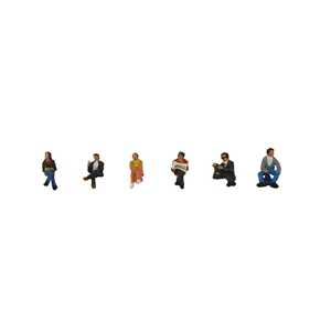 379-305 Station passengers sitting (image for) 379-305 Station passengers sitting
