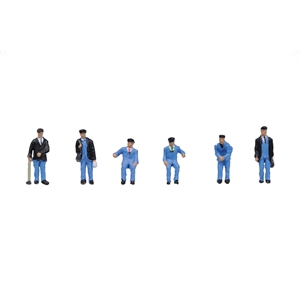 379-320 1950s train crew (image for) 379-320 1950s train crew